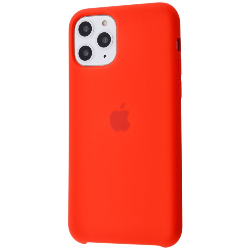 Silicone Case (AA) для iPhone 11 Pro Max (6.5") (Red)-0